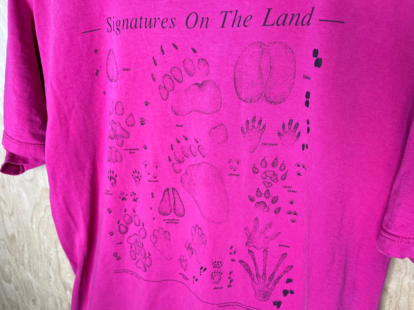 1991 Signatures On The Land “Animal Tracks” - Large