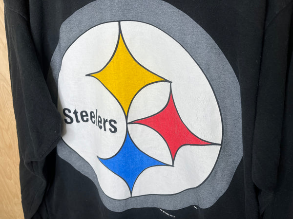 1993 NFL Pittsburgh Steelers “Big Logo Long Sleeve” - Large