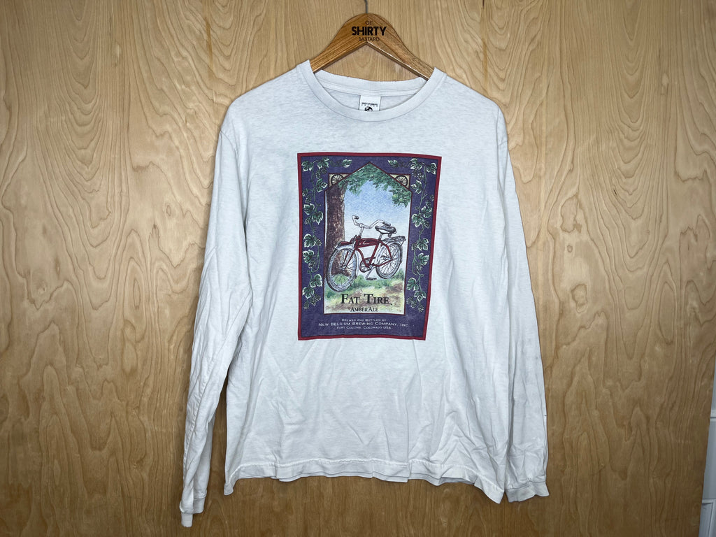 1990’s New Belgium Brewing Fat Tire Amber Ale “Long Sleeve” - Medium