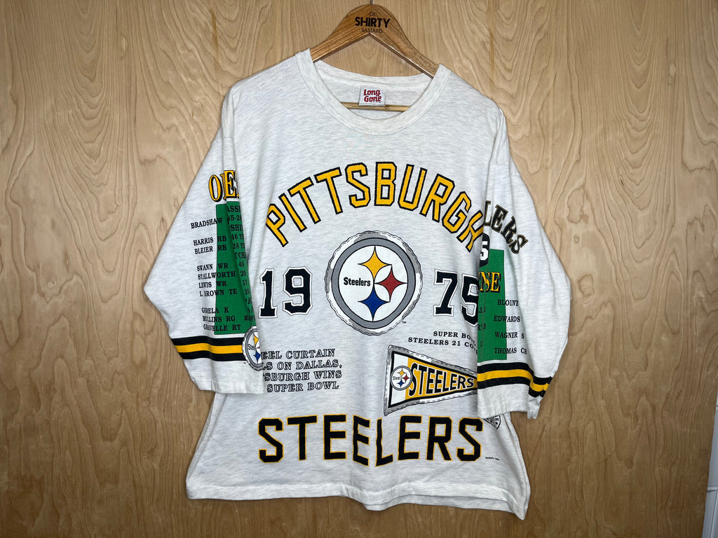 1991 Pittsburgh Steelers “Long Gone 1975 World Champions” - XL