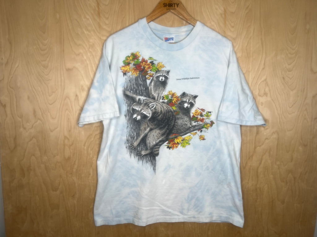 1992 Iowa Wildlife Federation “Raccoons” - XL