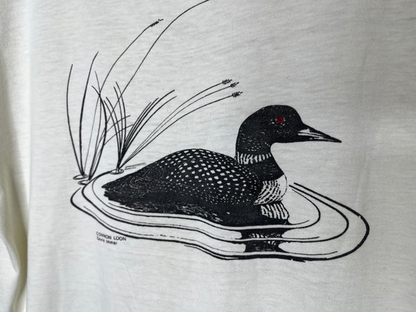 1980’s Common Loon “In Water” -  Large