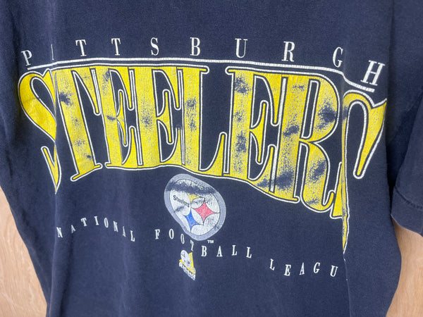 1996 NFL Pittsburgh Steelers “Spellout Logo” - Large