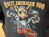 1980’s Harley Davidson 3D Emblem “The Great American Hog” - XL