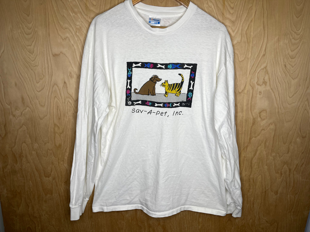 1980’s Sav-A-Pet Inc. “Cats and Dogs” - XL