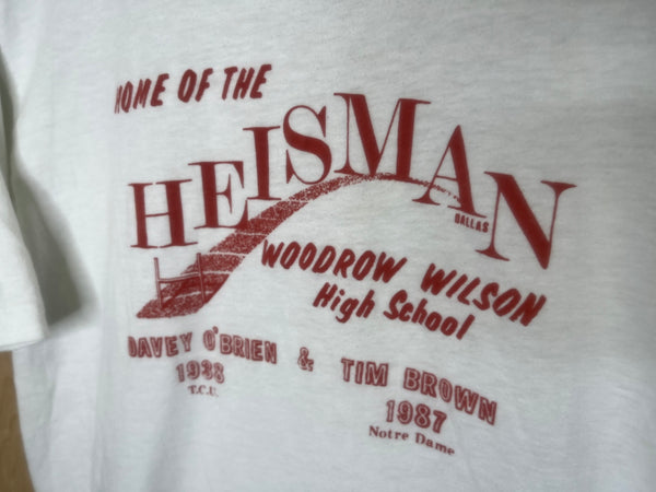 1980’s Woodrow Wilson High School “Home of the Heisman” - XL