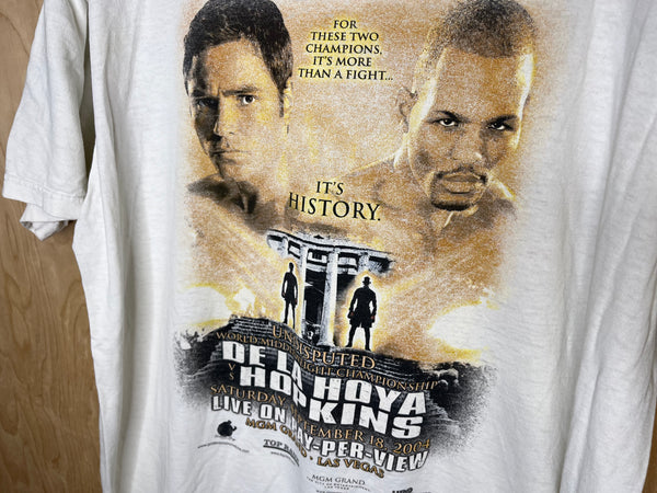 2004 Oscar De La Hoya vs Bernard Hopkins “Undisputed” - XL