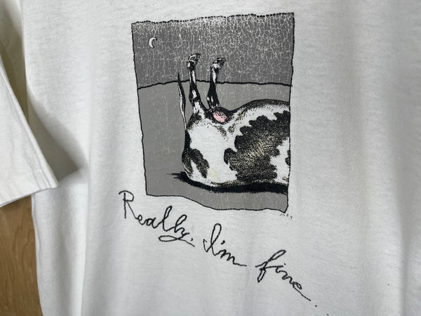 1980’s Cow “Really I’m Fine” - XL