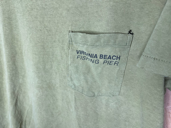 1990’s Virginia Beach Fishing Pier “The Last Cast” - Large