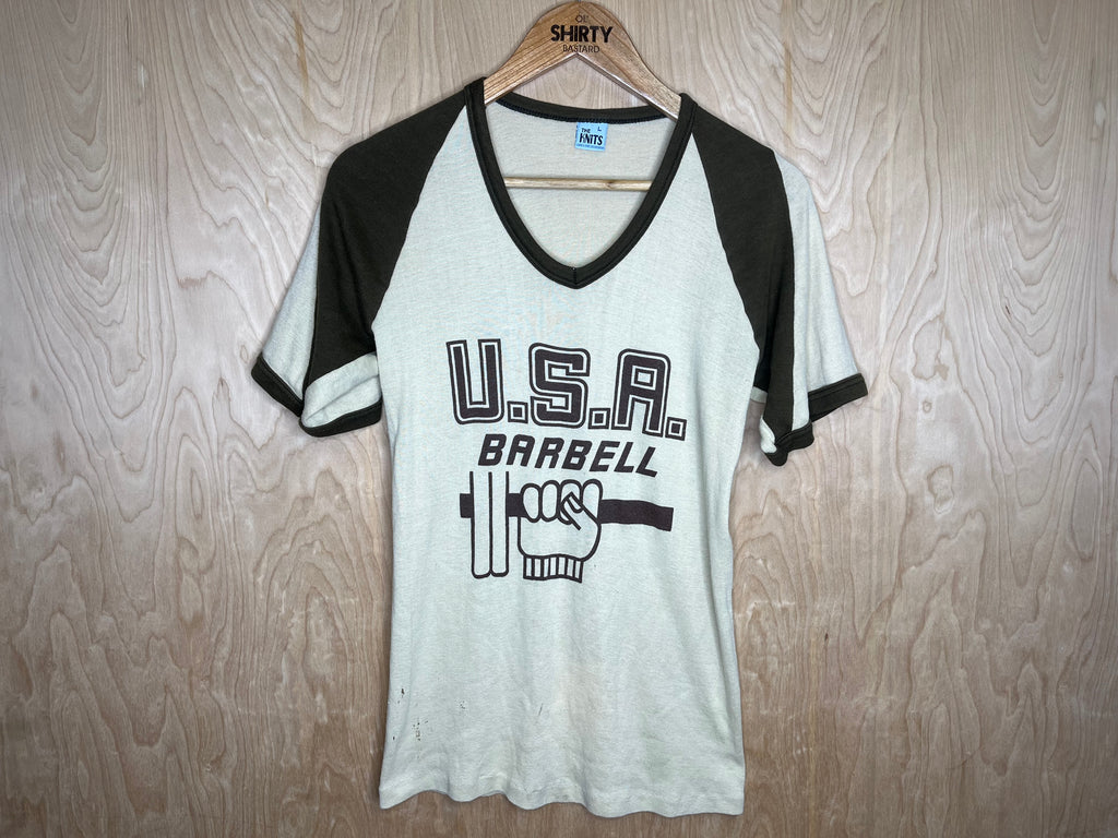 1980’s U.S.A. Barbell “Logo” - Large