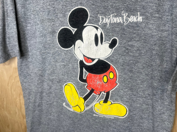 1980’s Mickey Mouse “Daytona Beach” - XL