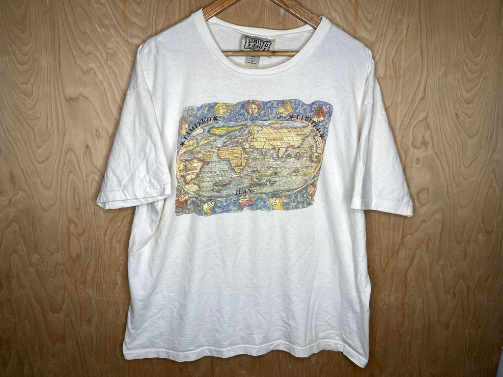1990’s Limited Jeans “Map” - XL