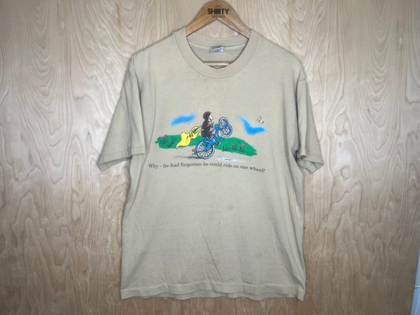 1995 Curious George “Ride on One Wheel” - Large