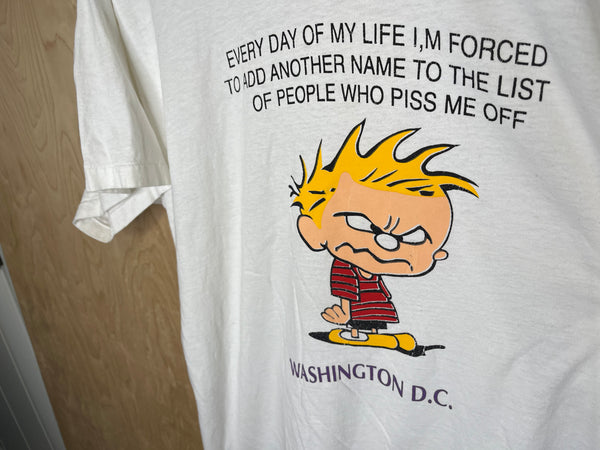 1990’s Calvin & Hobbes “People Piss Me Off” - Large