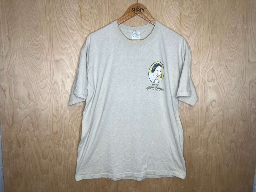 2010’s Official Mike Lange Shirts “Smiling Like A Butcher’s Dog” - Large
