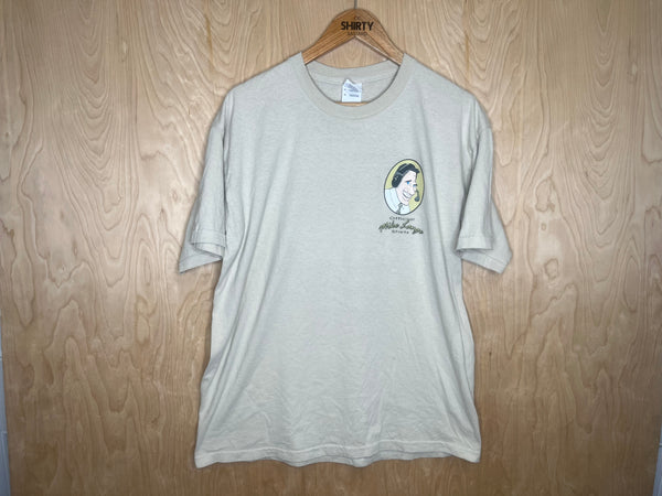 2010’s Official Mike Lange Shirts “Smiling Like A Butcher’s Dog” - Large