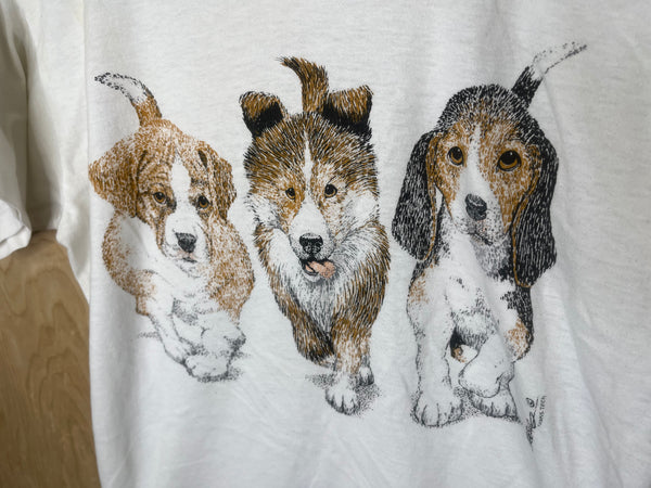 1990’s Dogs “Heads and Tails” - Medium