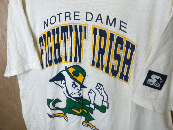 1990’s Starter Notre Dame Fightin’ Irish “Logo” - XL