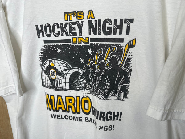 1990’s Pittsburgh Penguins “It’s A Hockey Night in Marioburgh” - XXL