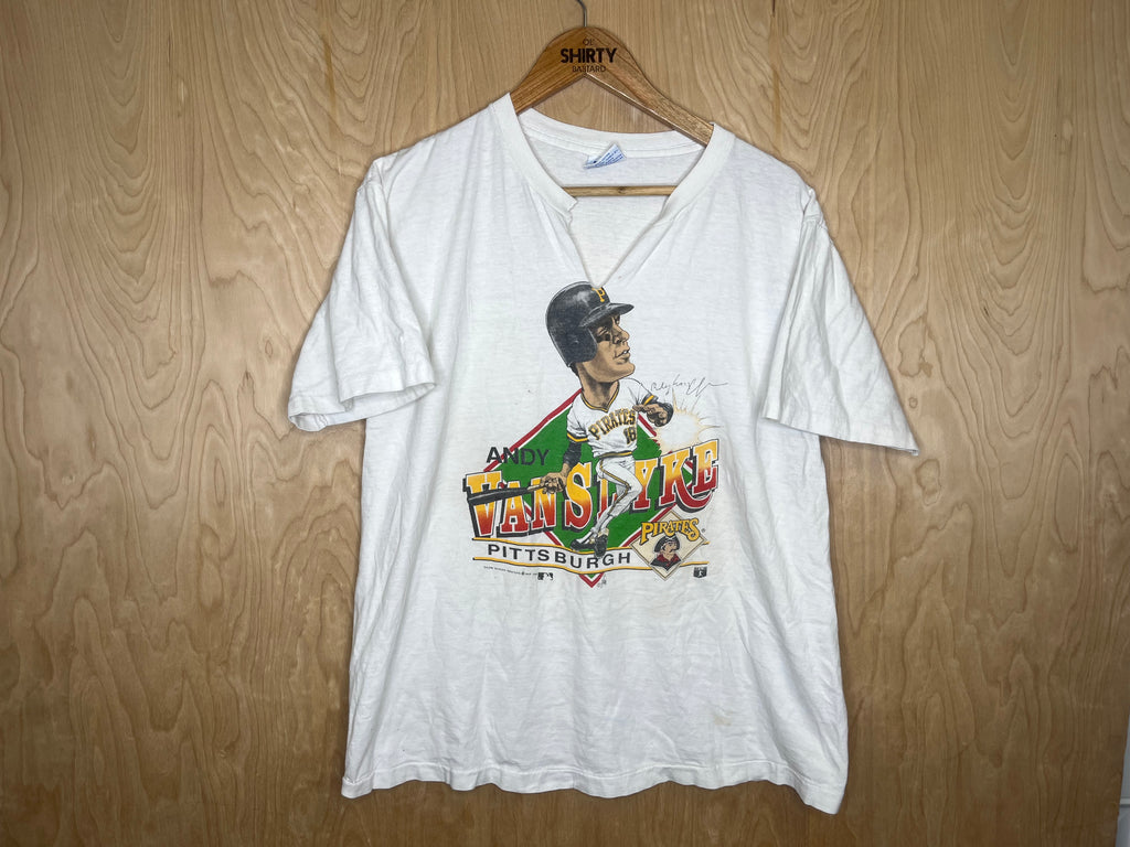 1988 Pittsburgh Pirates Andy Van Slyke “Caricature” - XL