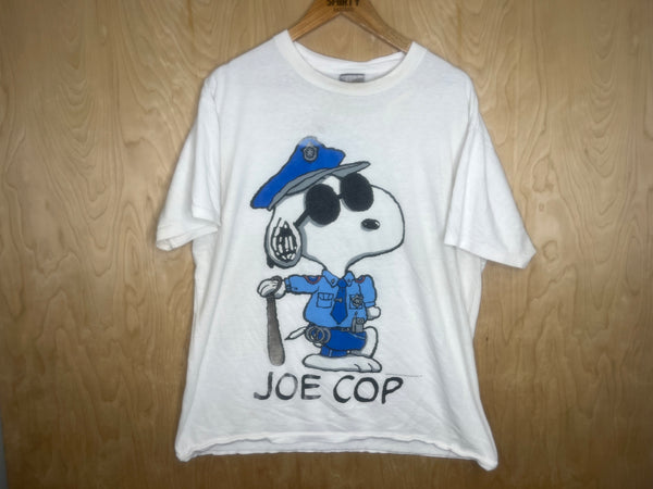 1990’s Peanuts Snoopy “Joe Cop” - Large