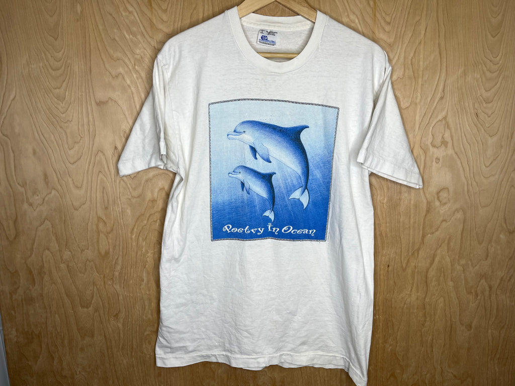 1990’s Human-I-Tees “Poetry in Ocean” - Large