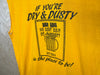 1980’s Bier Haus Mt. Pleasant, PA “If You’re Dry & Dusty” Chopped - Large