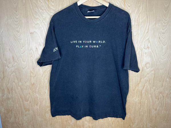 1990’s PlayStation “Live In Your World Play In Ours” - XL