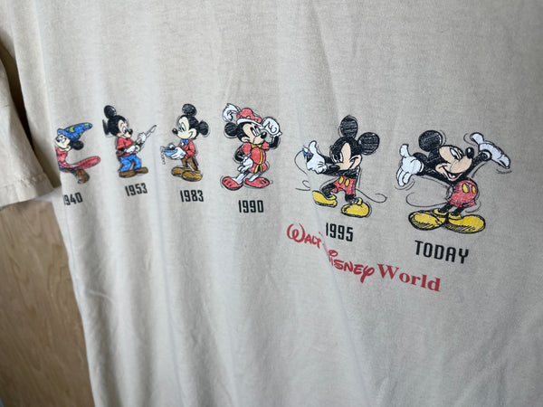 1990’s Mickey Mouse “Mickey Through The Years” - Medium