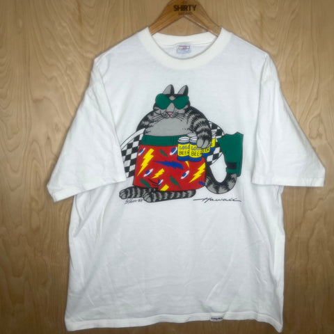 1980’s B. Kliban Crazy Shirts “Far Cat Lolo Beer Hawaii” - XL