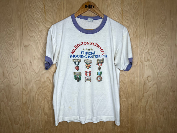 1980’s Mr. Boston Schnapps “Official Shooting Instructor” - Large