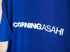 1980's CorningAshai Blue Logo - XL