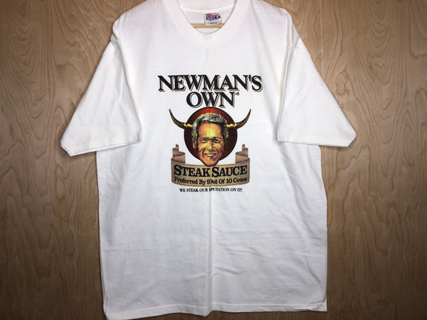 1990's Newman's Own Steak Sauce Promo - XL