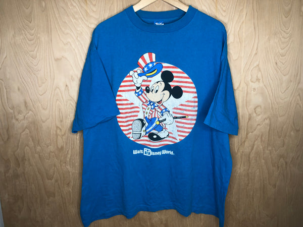 1980’s Walt Disney World Mickey Mouse “America” - XL