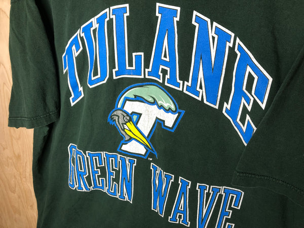 1990’s Tulane Green Wave Logo - 2XL