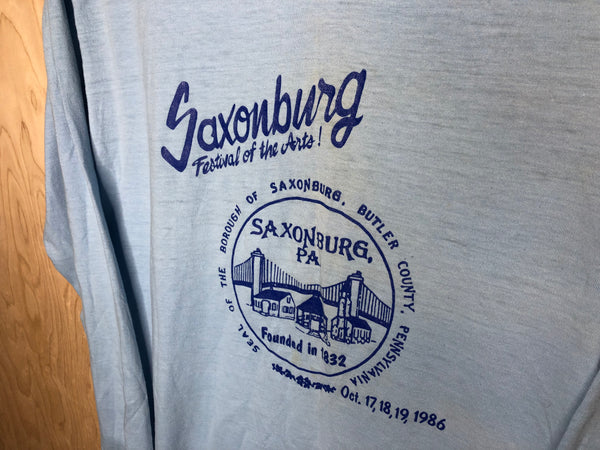 1986 Saxonburg Festival of the Arts Long Sleeve - Large