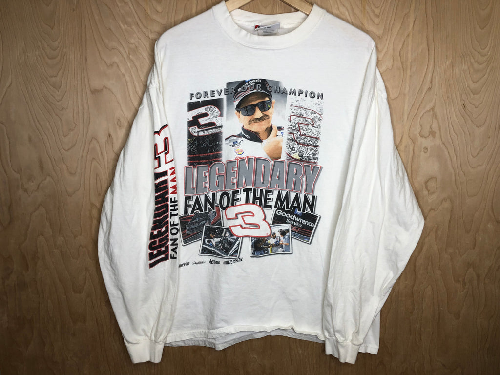 2000’s Dale Earnhardt “Legendary Fan of the Man” Long Sleeve - XL