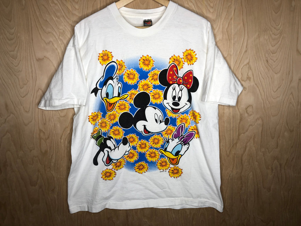 1990’s Mickey Mouse and Friends “Flower Power” - One Size