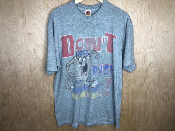 2001 Looney Tunes Taz “Don’t Push Me” - Medium