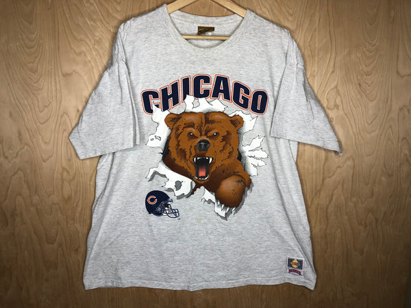 1996 Chicago Bears Nutmeg “Front and Back” - XL