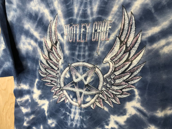 1990 Motley Crue Symmetria Tie Dye “Winged Fury”