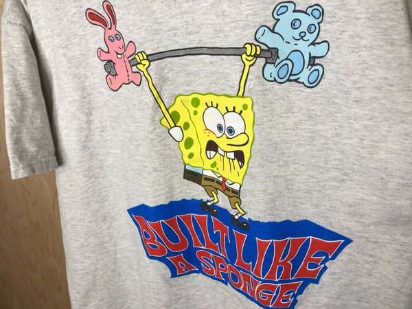 2002 Spongebob Squarepants “Built Like A Sponge” - XL