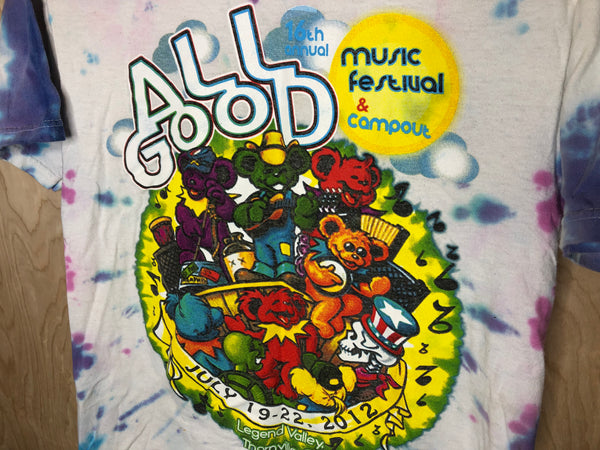 2012 All Good Music Festival Tie Dye - Small