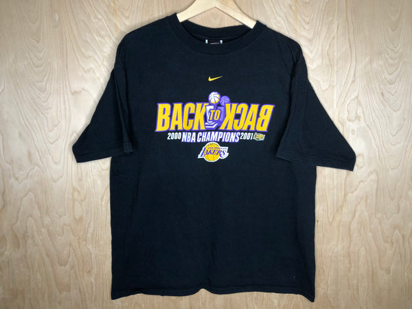 2001 Nike Los Angeles Lakers “Back to Back” - Large