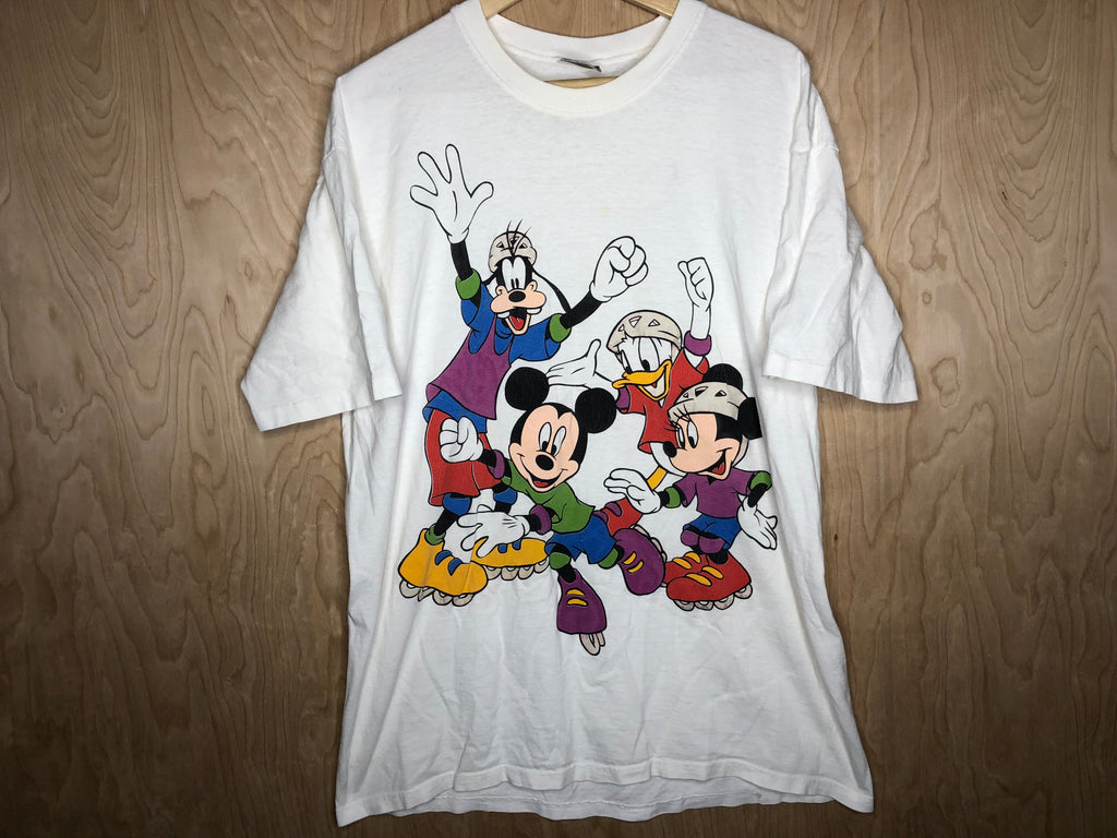 1990’s Mickey Mouse and Friends “Rollerblading” - XL