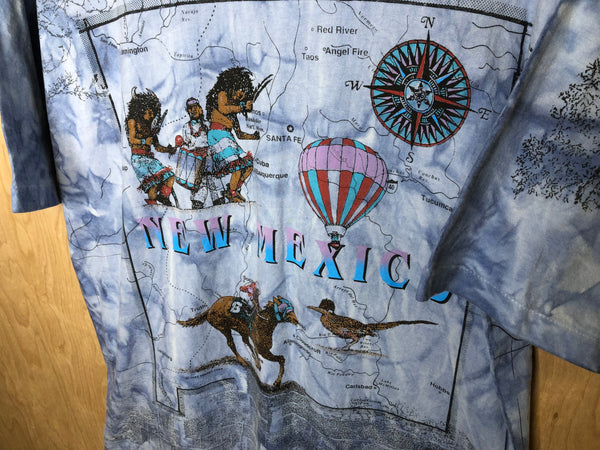 1990’s New Mexico All Over “Tie Dye” - XL