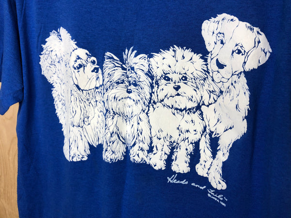 1980’s Heads & Tails Dogs “Front and Back” - XL