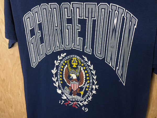 1980’s Georgetown Hoyas “Crest” - Medium