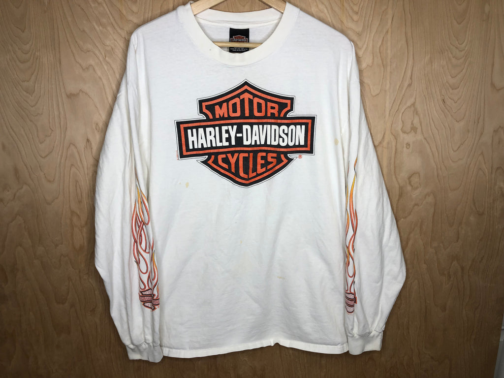 1997 Harley Davidson Long Sleeve “Forged In Steel” - XL