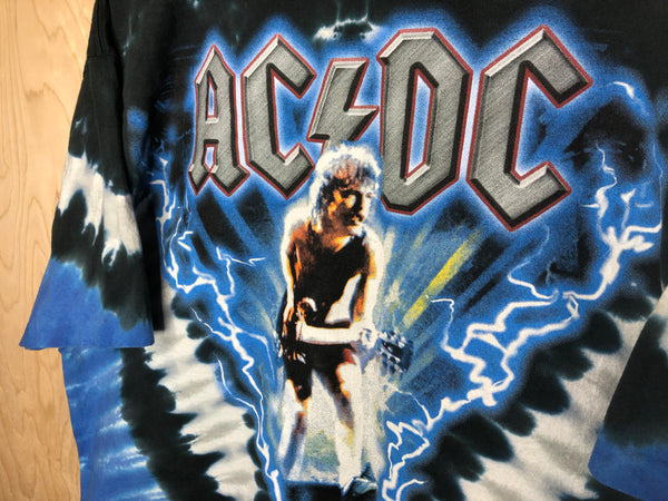 2004 AC/DC “Let There Be Rock” Liquid Blue - XL